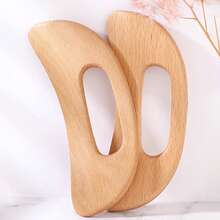 1 Stück Hals Guasha Massageboard aus Harz, Buchenholz Schabratte, mit Guasha Gerät für Bauch, Rücken, Gliedmaßen, Meridiane und Kollateralen, und ein spezielles Werkzeug für Ganzkörper-SPA, Schönheit, Schule, Reise, Reiseaccessoires, Haushaltsartikel, Spa, Massagewerkzeug, Massage, Massagegerät, Spa