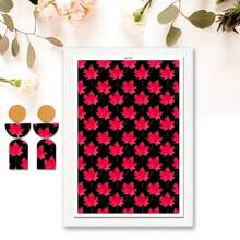 1 hoja de papel de transferencia para arcilla polimérica, papel de transferencia con diseño de flor retro para hacer aretes de arcilla polimérica, papel de transferencia con diseño de flor margarita vintage para hacer joyas de arcilla, para manualidades de joyería con técnica de pintura al óleo