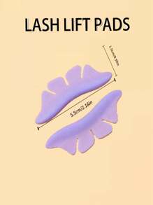 1 Pair Cross-Border Keratin Lifting Eyelash Extension Butterfly Pads, Eyelash Perm Pads, For Universal Fit