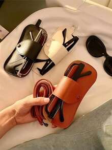 男女通用眼镜袋太阳镜收纳袋眼镜收纳整理器玻璃保护收纳盖便携式眼镜配件，性别揭秘派对，生日、婚礼、派对的完美选择，送给同事、朋友和家人的完美礼物，返校