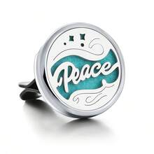 1pc Refillable Car Air Freshener Perfume Diffuser Clip, Auto Air Vent Car Interior Accessories, Car Aromatherapy Diffuser With 10pcs Pads - 30MM - View 24