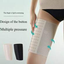 1 paire de bandes de compression amincissantes pour la cuisse - sculptant et lissant les contours des jambes, raffermissant et tonifiant les cuisses, avec une technologie de compression pour un effet affinant et sculptant instantané du corps - Accessoires de gym pour les besoins de mise en forme des jambes et de modelage du corps des femmes