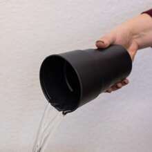 Cup Holder Trash Can, Black, Automotive Interior Accessories-New Upgrade