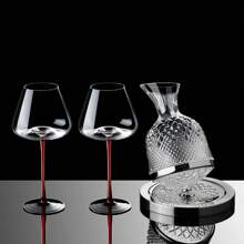 Carafe à vin rotative de luxe, verre à vin rouge, gobelet de haute qualité pour la maison