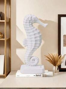 Seahorse Statue Ocean Decor Modern Sculpture Home Gift Decoration Table Centerpiece Crafts Resin Art, Best Birthday, Valentine's Day Gift Birthday
