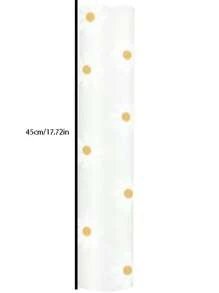 1 pièce Tapis de placard anti-adhérent et antidérapant à motif chrysanthème, tapis de tiroir de réfrigérateur, tapis de réfrigérateur imperméable en EVA, tapis de placard, tapis de table simple. Convient pour les écoles, les bureaux, les maisons et les voyages