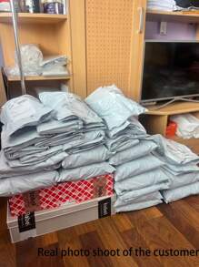 100pcs White Express Delivery Bags For E-Commerce Logistics Packaging, Waterproof Clothing Packaging Bags, Airplane Box Bags Back To School