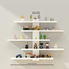 Wall Mounted Storage Shelf, Student Dormitory Statue Display Rack, Blind Box Doll Organizer Rack, Figurine Collection Storage, Room Decor