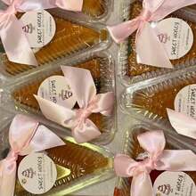 50 piezas, Grandes lazos de cinta de satén, lazos de artesanía, lazos pequeños de flores rosas y blancas, lazos de regalo, decoración de boda, lazos DIY para decoración de fiestas de nacimiento, Día de San Valentín, Día de la Madre, Graduación