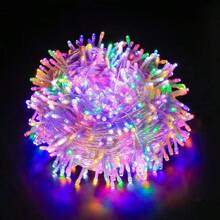 1 Pc 3M20 Light LED Christmas Lights Room Decor Home Warm And Colored LED Light For Room Battery Box Switch PVC Material Party Supplies Birthday For House Decor Halloween Camping Yard Decor Daily Use ( Without Battery )