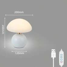 1 PC LED Mushroom Table Lamp -3 Tone Light, Sturdy And Durable, Very Suitable For Bedroom/Bar Environments - Roto-molded Mushrooms - View 10