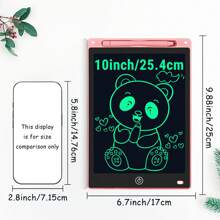 XZBB LCD-Schreibtafeln in verschiedenen Größen 8,5/10/12/16/20 Zoll, Kinderschultafel zum Zeichnen, Multifarbiges Großformat-Schreib- und Zeichenwerkzeug, kreatives Talent, Denkaufgaben für Kinder ab 3 Jahren, One-Touch Bildschirm löschen/sperren, Reise/Geburtstags/Einschulung/Weihnachtsgeschenk, zufälliger Rahmen im Blindpack