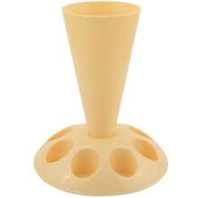 1 pieza Soporte de rack para bolsas de tuberías de varios colores (negro/rojo/gris/azul/todo amarillo), organizador de herramientas de cocina y repostería para boquillas, soporte de exhibición para bolsas de tubería y boquillas