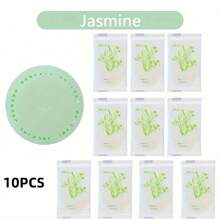 10PCS Long-Lasting Scented Air Freshener With An Extra Outer Shell - Aromatic Solid Deodorizing Discs For Homes, Cars, Bathrooms, Bedrooms, Closets, And Toilets Gifts Birthday Graduation