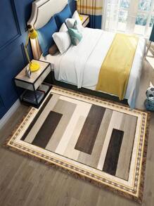 Minimalist & Fashionable Indoor Decoration Carpet, Short Pile Velvet Material Indoor Rug For Living Room, Sofa, Bedroom, Bedside Anti-Slip Mat, Dining Room, Kitchen, Office Chair Pad, Entryway Mat, Outdoor Picnic Blanket, Baby Crawling Soft Carpet, Outdoor Camping Mat