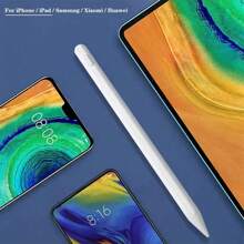 Universal Pen Compatible With Apple For Android Hua-Wei Capacitive Screen Touch Pen Supports Mobile Tablet Pen Compatible With Iphone/Compatible With Ipad/Compatible With Sansung/Xiao-Mi/Hua-Wei Gifts For Mother, Family, Friends, Birthday, Holiday Stylus Pen