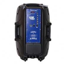 PBS-1004B Bocina Amplificador Vortex Fussion Acustic Radio FM, entrada USB, entrada Micro SD (TF), entrada auxiliar 3.5 mm, entrada 6.3 mm y entrada RCA - Negro - Ver 3