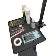 HMQ beauty 1 Adjustable Eyelash Extension Tray Holder - ABS Material - Battery Free Eyelash Organizer, Equipped With Universal Clip Lock Plastic Fixation Multifunctional Live Sound Card Tripod Phone Storage Rack - Multicolor - View 6