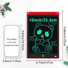 XZBB LCD-Schreibtafeln in verschiedenen Größen 8,5/10/12/16/20 Zoll, Kinderschultafel zum Zeichnen, Multifarbiges Großformat-Schreib- und Zeichenwerkzeug, kreatives Talent, Denkaufgaben für Kinder ab 3 Jahren, One-Touch Bildschirm löschen/sperren, Reise/Geburtstags/Einschulung/Weihnachtsgeschenk, zufälliger Rahmen im Blindpack