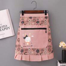 1pc Restaurant Chef Apron And Waiter Work Half Body Apron, Household Waterproof, Stain Resistant, Wear-Resistant Apron, Suitable For Home Kitchen Cooking, Restaurant Waiter, Coffee Shop, Milk Tea Shop Work Clothes, Two Styles And Three Colors To Choose From (Long/Short)