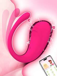 9-stufiger Fernbedienung Vibrator mit App tragbaren Slip-Vibrator für Paare, G-Punkt, Klitoris und Anal Stimulator, Dildo Vibratoren, unisex Sexspielzeug für Erwachsene