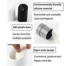 1pc Creative Fashion Silicone Cup-Shaped Car Trash Can, Detachable Mini Storage Bin For Vehicle