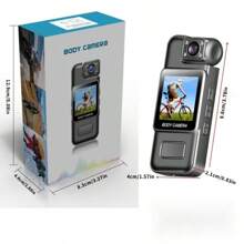 Ultra HD 4K WIFI Camera Digital Video Mini Portable Handheld Law Enforcement Recorder 180° Rotatable Lens Outdoor Sports Camera 