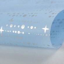 10 piezas de papel para envolver ramos de flores con estampado de flores de meteoro, papel mate para manualidades, decoración de ramos de flores, materiales florales para tienda de flores - Multicolor - Ver 12