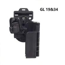 1 件适用于 G17 和 G22 / G19 和 G34 P1 的战术枪套，快速拔出枪套，适合户外 CS 使用 - 彩色 - 查看 11