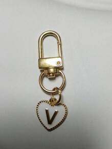 26er Buchstaben Buchstaben Schlüsselanhänger, rundkuppelförmig, zweiseitig, aus Legierung | Initiale A-Z, goldfarbenes Taschen- & Accessoire-Anhänger | Vielseitiger Karabinerverschluss Schlüsselring für Dekoration | Einzigartiges Schreibwaren, Rucksack & Kopfhörer-Taschenverschluss | Ideales Geschenk zum Geburtstag & Lernhilfe zu Halloween