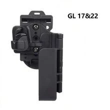1 件适用于 G17 和 G22 / G19 和 G34 P1 的战术枪套，快速拔出枪套，适合户外 CS 使用 - 彩色 - 查看 13