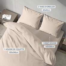 mohap Duvet Covers Sets - Beige - View 2