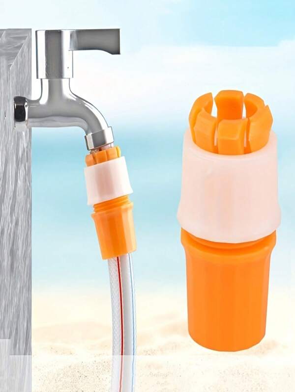 1/2/4 Stücke universelle Wasserhahn Adapter mit Anti-Rückfluss Schnellverbindung: Verbessern Sie Ihr Gartenwässerungserlebnis!
