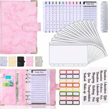 1 套 A6 预算活页夹（含 12 个拉链信封）、省钱活页夹、理财管理簿、带信封的省钱挑战书、预算簿、预算计划簿、带现金信封的预算簿、学校用品、返校 - 均碼 - 查看 2