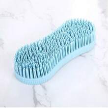 1pc Lightweight Plastic Horse Grooming Brush, Suitable For Various Pet Sizes, Sensitive Skin Bathing