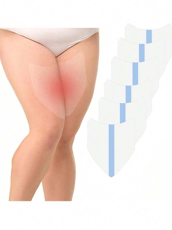 5-50Pcs Anti-Chafing Thigh Pads, Anti Chafing Friction Tape Patches, Chafe Protection Skin Tape,Thigh Inner Rub Patch,Women Body Breathable Sticker Pads, For Inner Thighs To Prevent Chafing And Friction, Invisible For Men And Women In Summer