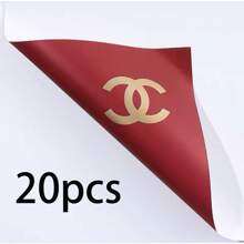10 Stück/20 Stück Blumenstrauß Geschenkpapier, Geschenkverpackungspapier, wasserfestes Blumen Geschenkpapier, DIY Material, geeignet für Rosen, Sträuße, Valentinstag, Blumenladen Zubehör