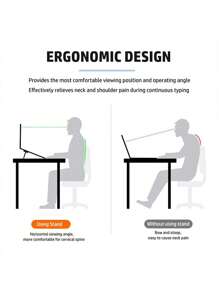 4/2PCS Mini Foldable Laptop Stand, Portable Computer Keyboard Riser With 2 Adjustable Angles, Self-Adhesive Invisible Notebook Stand And Keyboard Lift For Desk