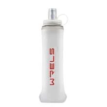 WRELS 1pc New Large Mouthpiece Soft Water Bottle, Foldable Portable Sport Water Bottle For Cycling, Hiking, Jogging, Fitness - Multicolor - View 9