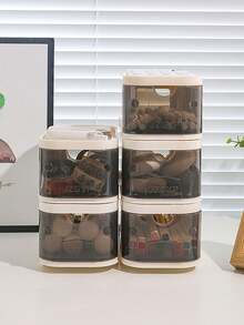 1pc Multi-Purpose Desktop Organizer – Storage For Makeup Brushes, Cosmetics, Stationery & Utensils | Fits Bathroom, Office & Kitchen - Multicolor - View 8