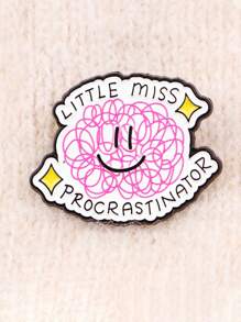 1 pièce Épinglette émail amusante en forme de cerveau Broche bande dessinée Épinglettes à revers Badges sur sac à dos, vêtements, accessoires mode, bijoux, cadeaux pour amis