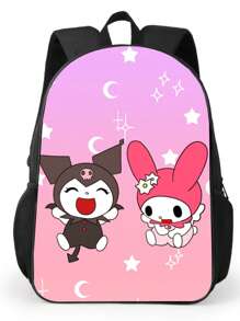 Sanrio Zaino Kuromi Sanrio, zaino per studenti, forniture scolastiche, ritorno a scuola