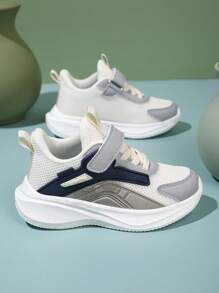 1 par de zapatos deportivos para niños/adolescentes con , adecuados para niños y niñas, zapatillas casuales, zapatos para correr y mocasines para todas las estaciones