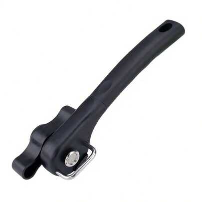 1 chiếc dụng cụ mở lon/chai đa năng cầm tay - Thiết kế cổ điển, dễ sử dụng, không có cạnh sắc, lưỡi và bánh xe cắt bằng thép không gỉ bền bỉ, cạnh cắt mịn, núm vặn lớn dễ xoay, tay cầm cao su mềm tiện dụng, dụng cụ nhà bếp đa năng.