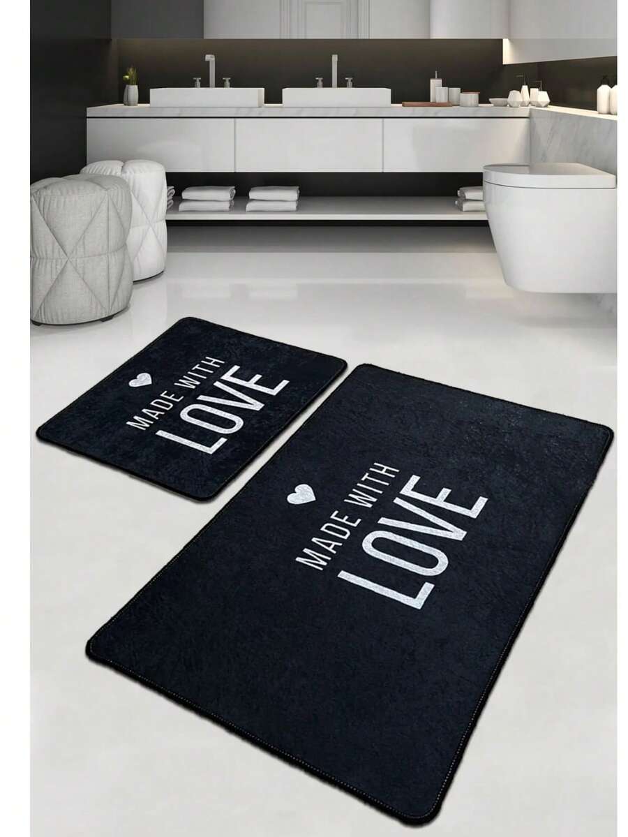 CHILAI HOME - RUGS SET Two Pıeces-60*100&50*60 - Made In Turkey - Bronze - View 1