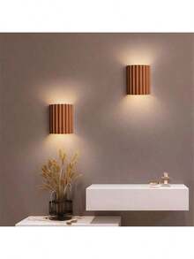 Modern Minimalist Wall Lamp, G9 Bulb, Resin Material, Green/Grey/Orange/White, Home Decor, Suitable For Living Room, Kitchen, Bedroom, Indoor Lighting, Bulb Not Included - one-size - View 7