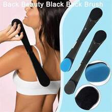 2 pezzi Applicatore per schiena, Applicatore di lozione per schiena, Applicatore pieghevole per lozione autoabbronzante per schiena, Facile applicazione per le zone difficili da raggiungere, Accessori da bagno per un aspetto impeccabile per uomo e donna, Spazzola per schiena, Cura personale Rivestimento piegato per la schiena Torna a scuola