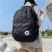 Converse Mochila unisex 2025 Nuevo modelo básico y sencillo para deporte, tiempo libre, viaje y uso diario, mochila escolar estudiantil 10021138-A01