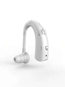 Rechargeable Hearing Amplifier, With Active Noise Elimination, Adjustable Volume Control, Comfortable Silicone Earplugs, Rechargeable And Portable Audio Equipment, Fashionable Audio Accessories And Key Control Functions.