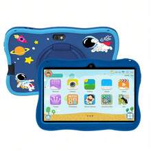4GB RAM + 64GB Storage 7-Inch Children's Tablet PC / Quad-Core 1.3GHz Processor / Android 13 System, MTK8321 Chip / 1280x800 IPS HD Display / 2MP + 5MP Dual Cameras / 4000mAh Large Battery / Supports WiFi Parental Control And Educational Games / Made Of ABS Plastic + Silicone, BDF T10 Kids Educational Tablet (Includes: Packaging Box / Data Cable / Manual / OTG Adapter / Card Reader)